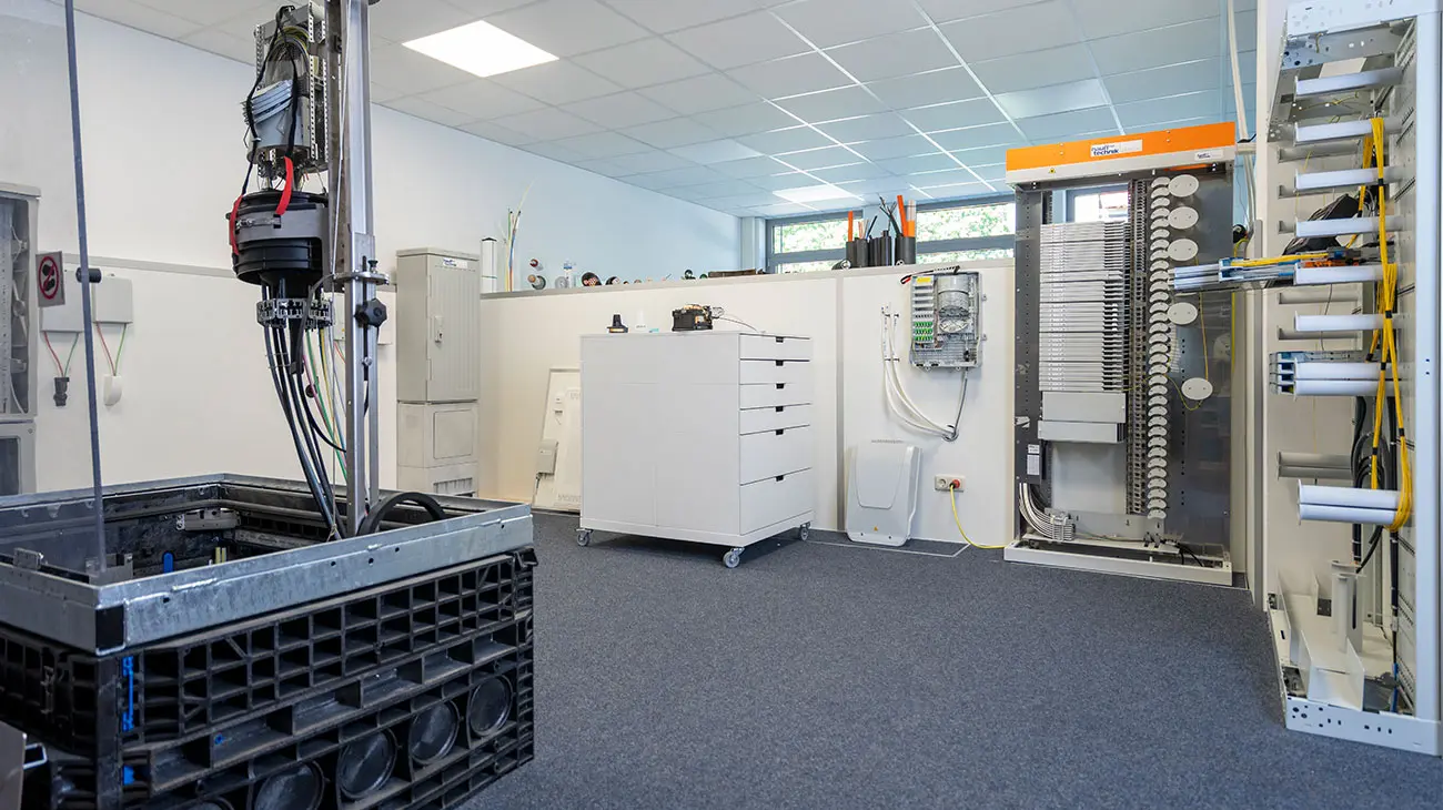 Showroom der FTTx Manufaktur